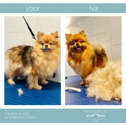 Flexibele losse haren kam