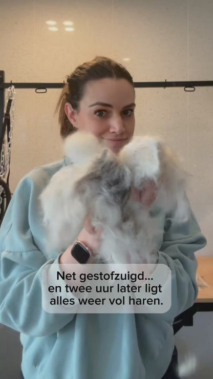 Flexibele losse haren kam